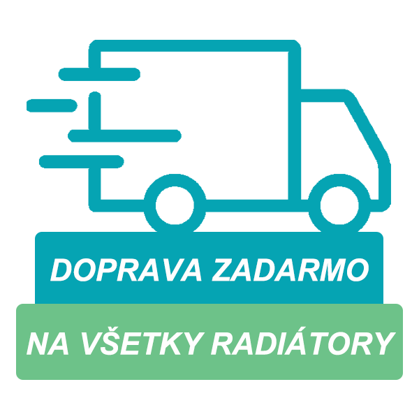 Doprava zadarmo na všetky radiátory